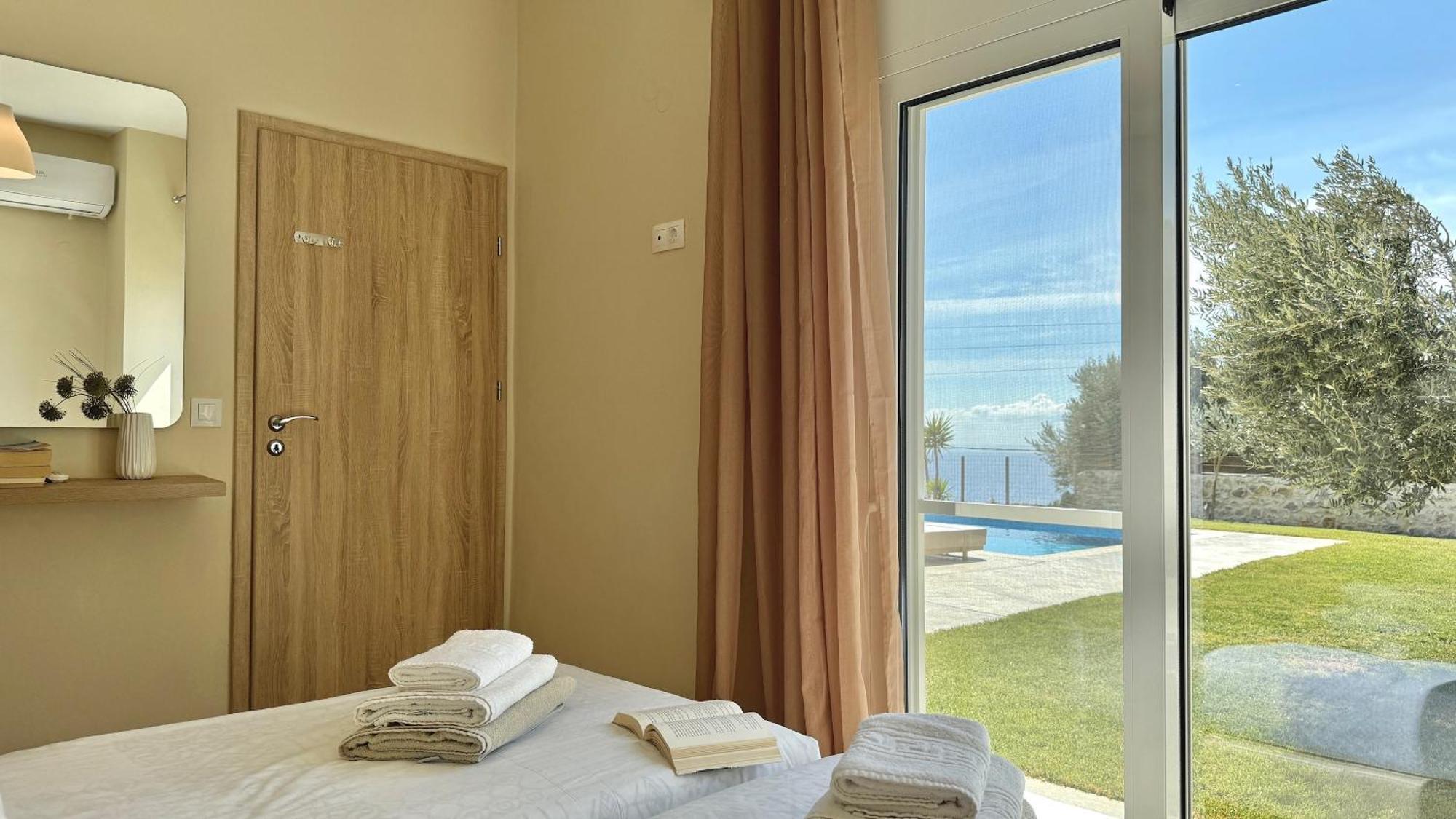 Villa Michael Triopetra Private Villa, Private Swimming Pool, Garden, Panoramic Sunset Exterior photo